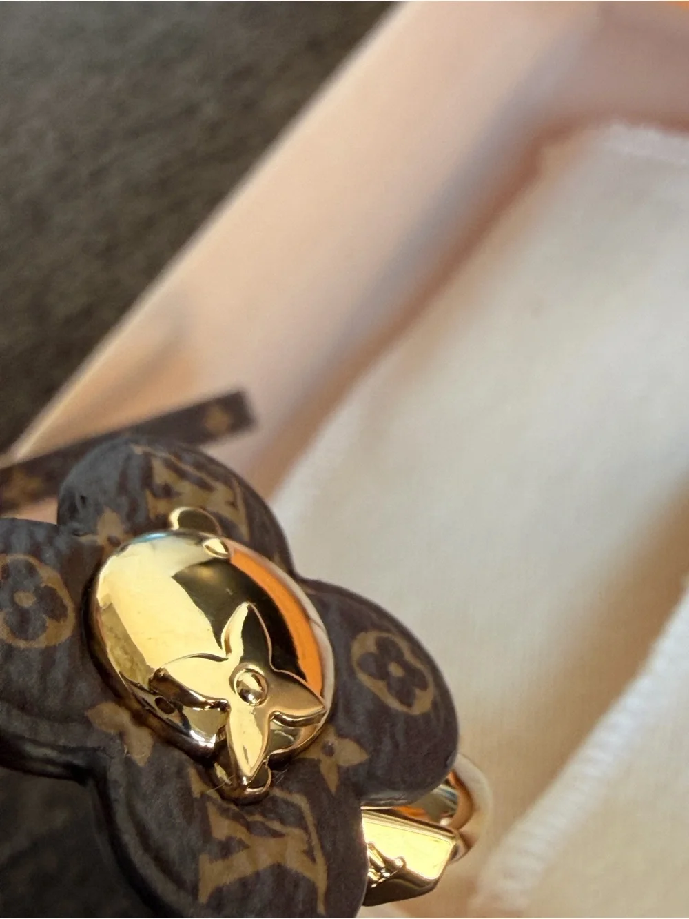 Louis Vuitton Mini Vivienne Bag Charm Monogram
